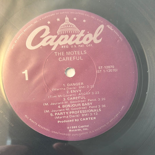 THE MOTELS - careful