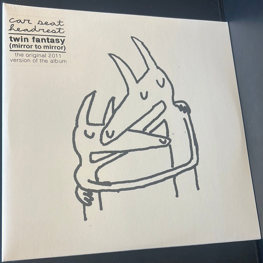 CAR SEAT HEADREST - twin fantasy (mirror to mirror)