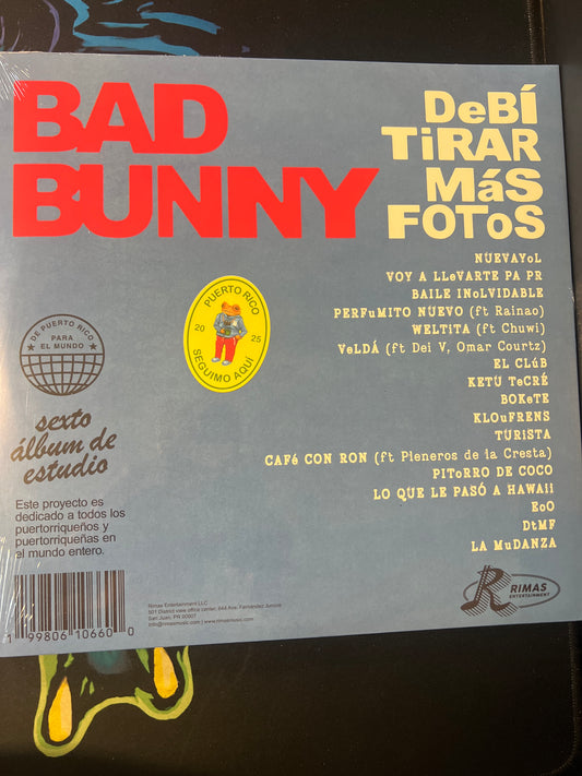 BAD BUNNY - Debi Tirar Mas Fotos