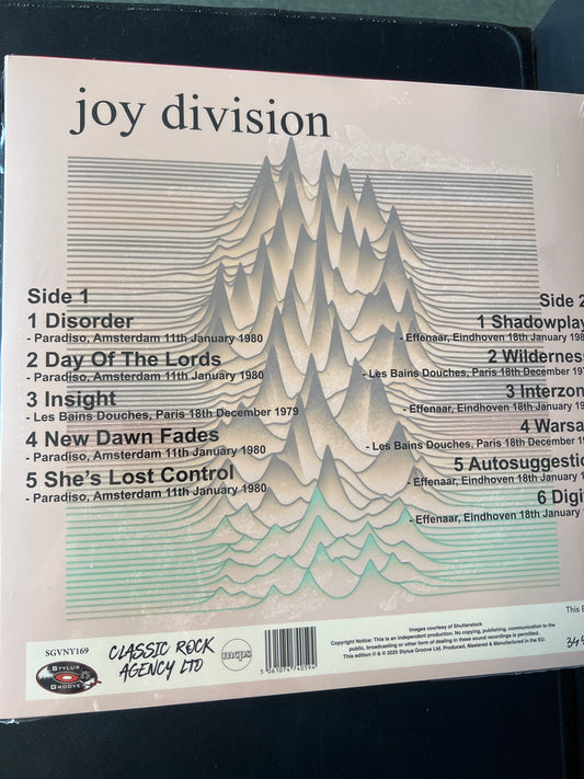 JOY DIVISION - unknown pleasures in concert