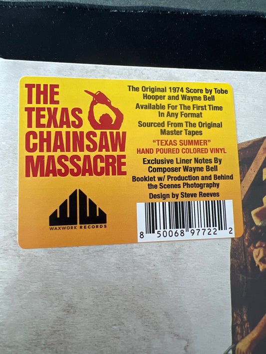 THE TEXAS CHAINSAW MASSACRE - Tobe Hooper and Wayne Bell