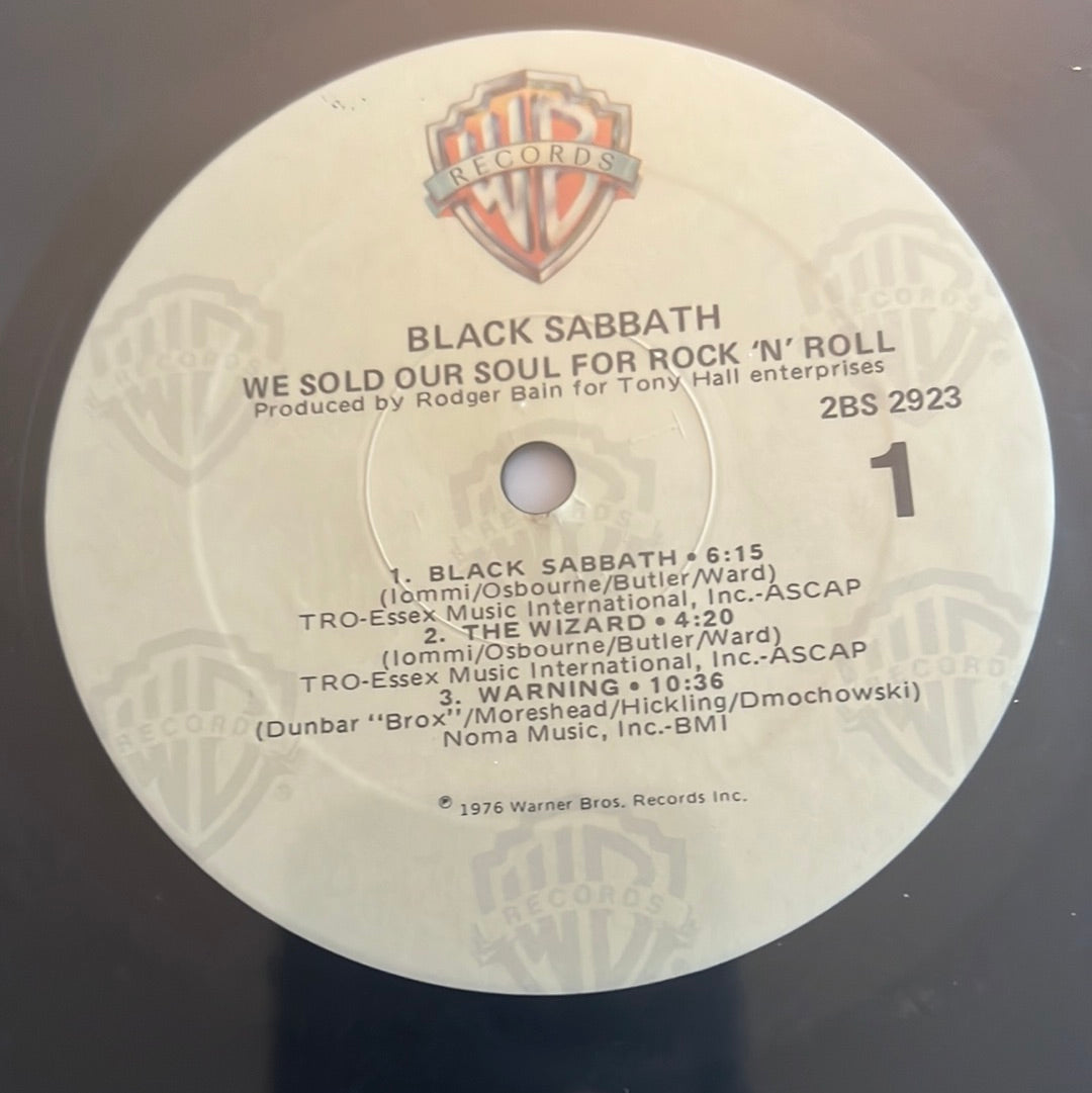 BLACK SABBATH - we sold our soul for rock ‘n’ roll