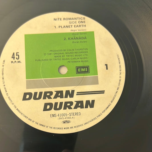DURAN DURAN - nite romantics