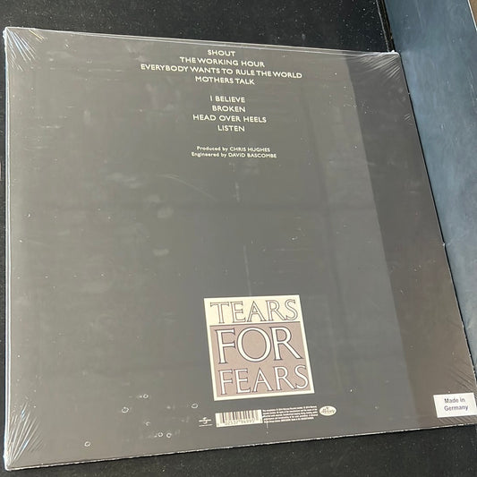 TEARS FOR FEARS - songs from the big chair