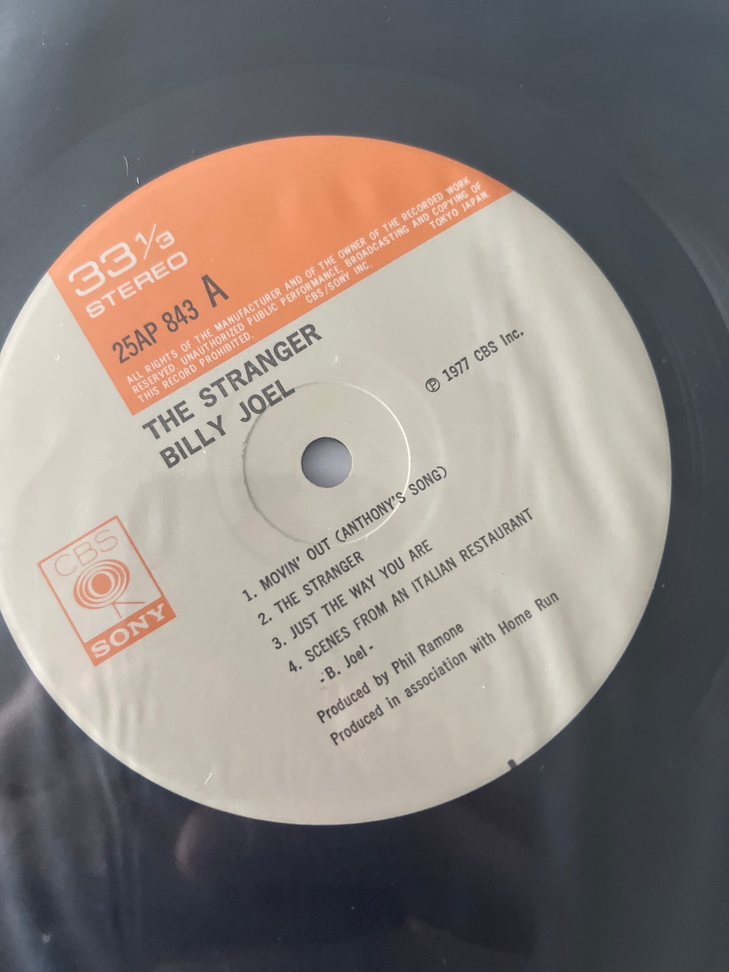 BILLY JOEL - the stranger