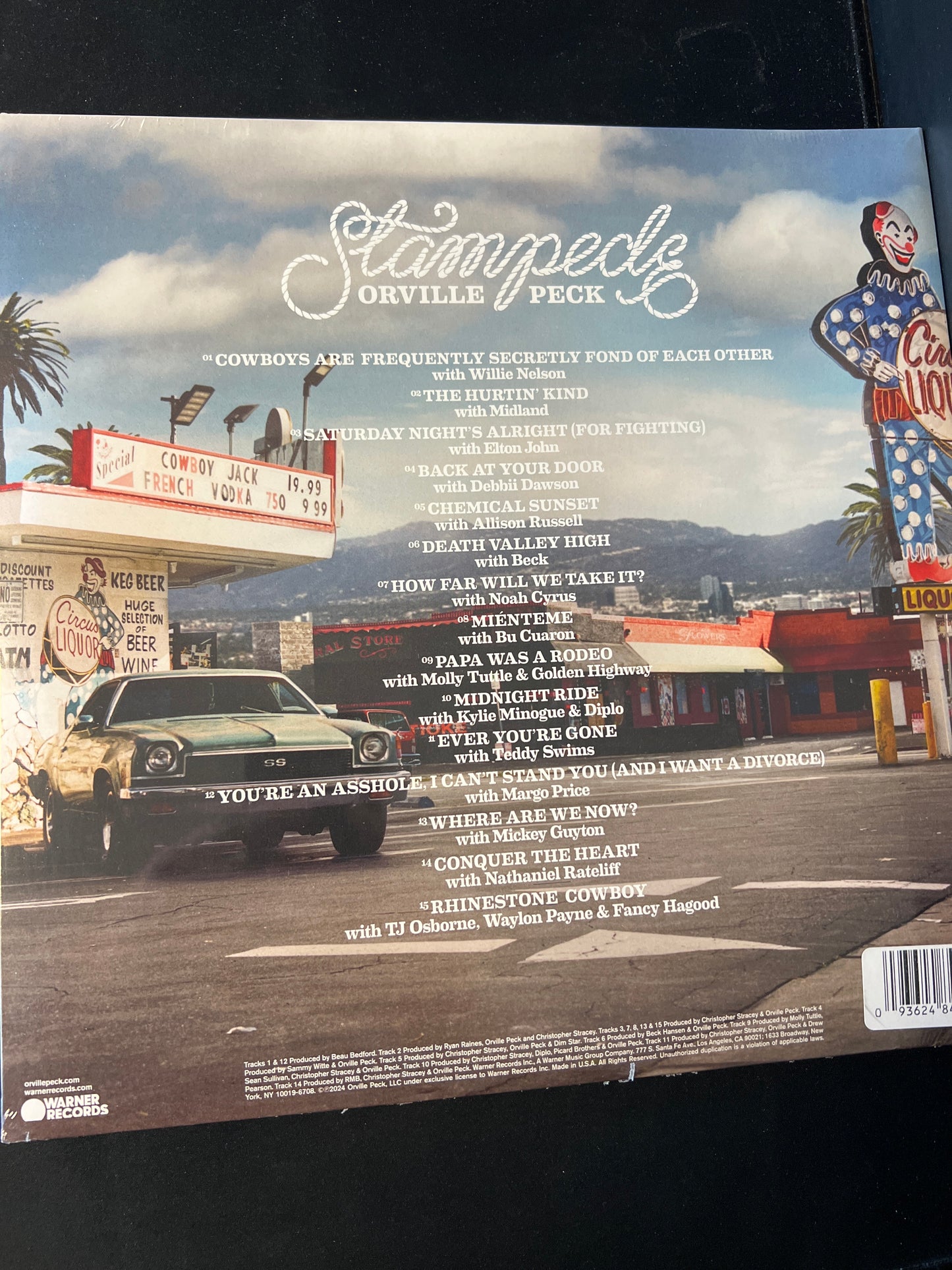 ORVILLE PECK - stampede