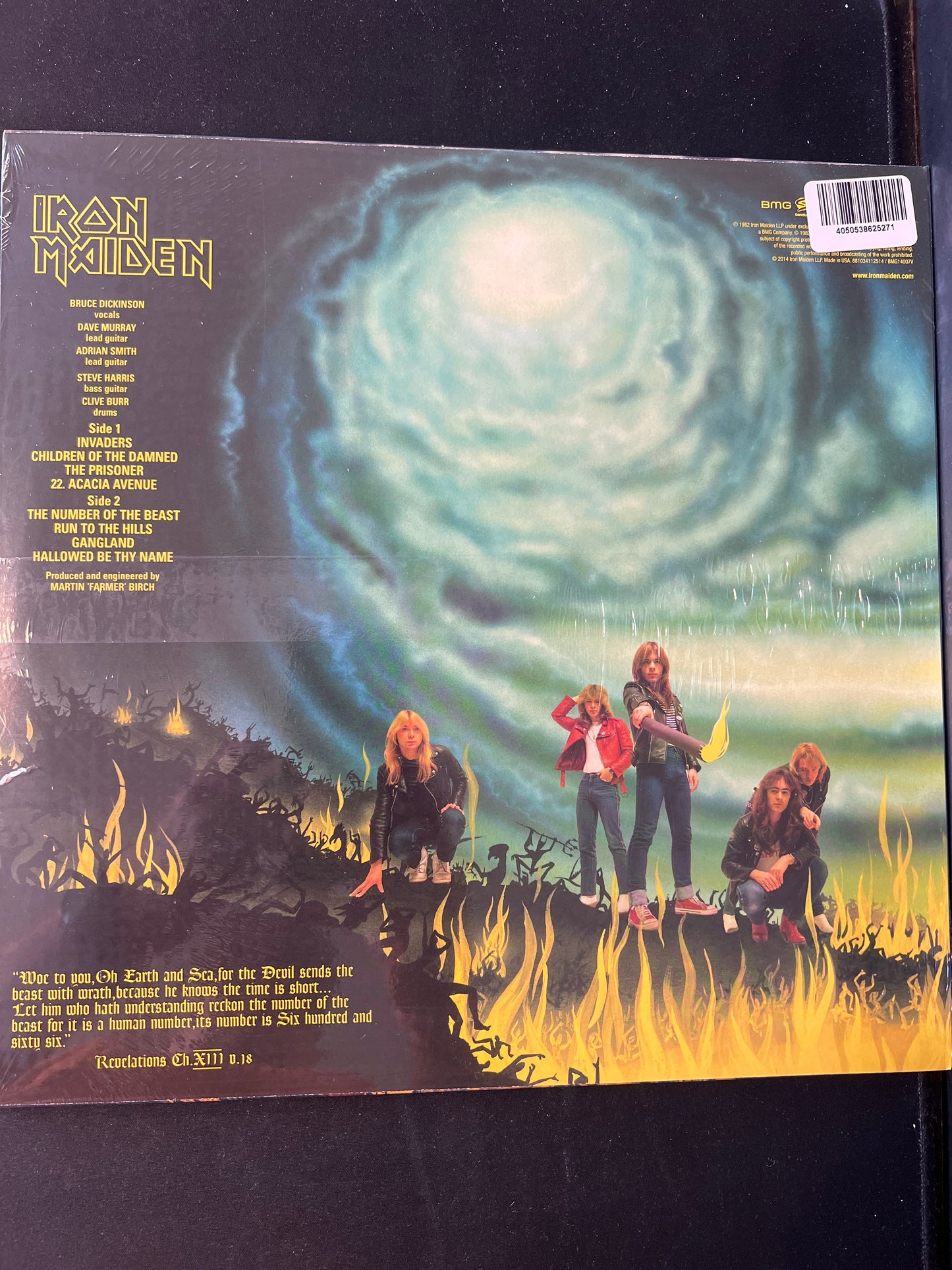 IRON MAIDEN - the number of the beast