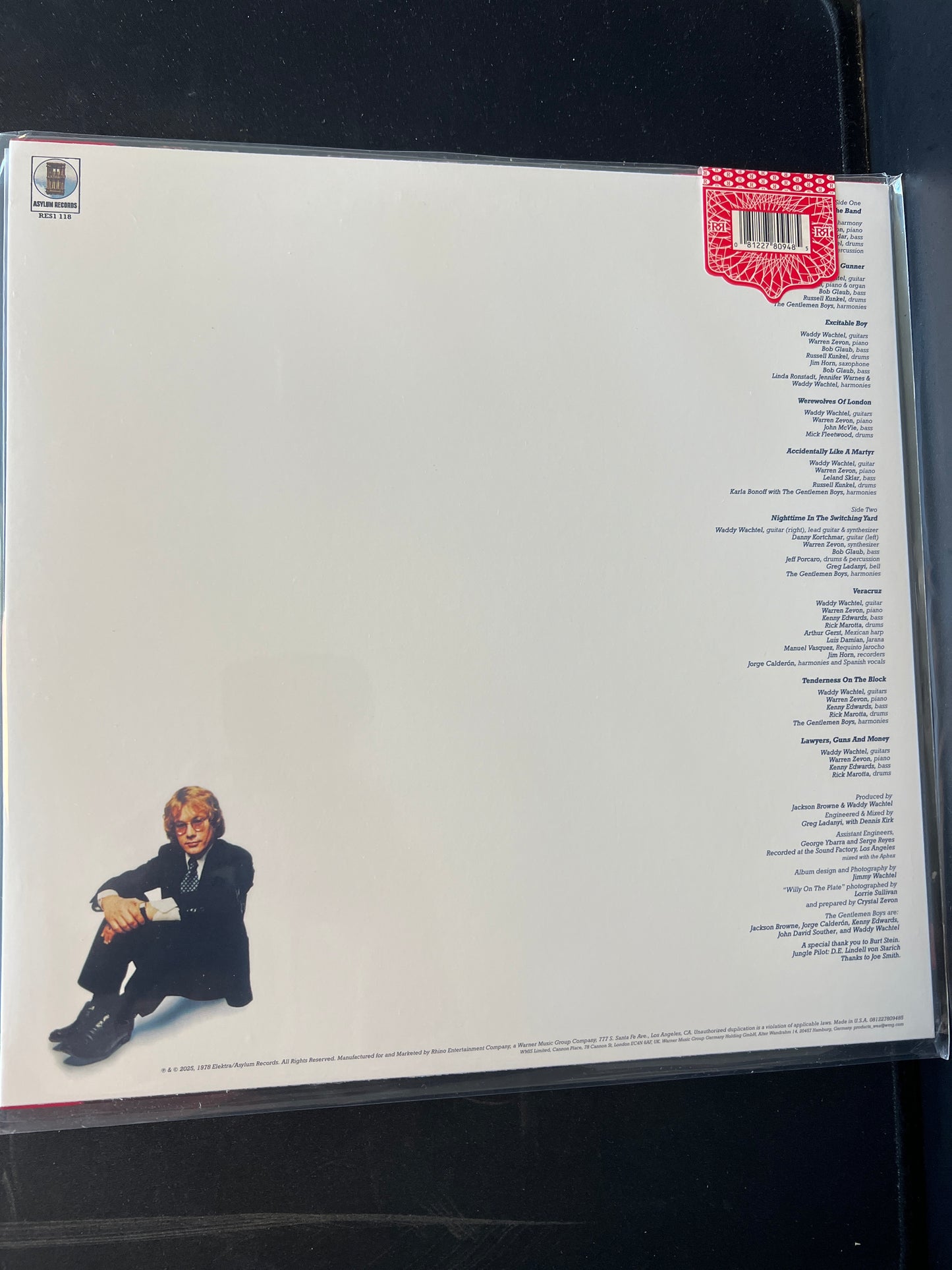 WARREN ZEVON - excitable boy