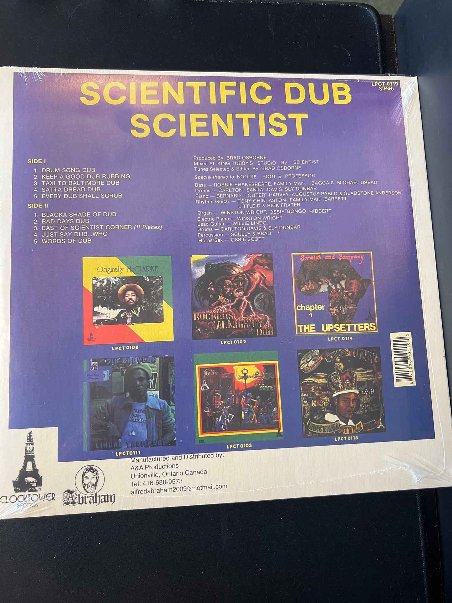 SCIENTIST - scientific dub