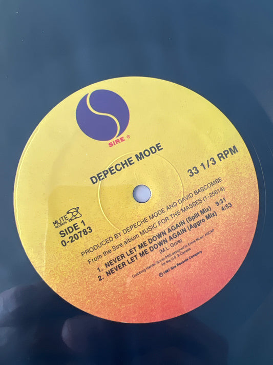 DEPECHE MODE - never let me down again