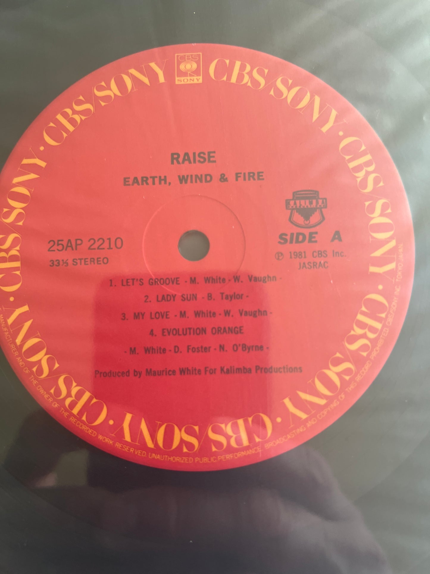 EARTH WIND & FIRE - raise!