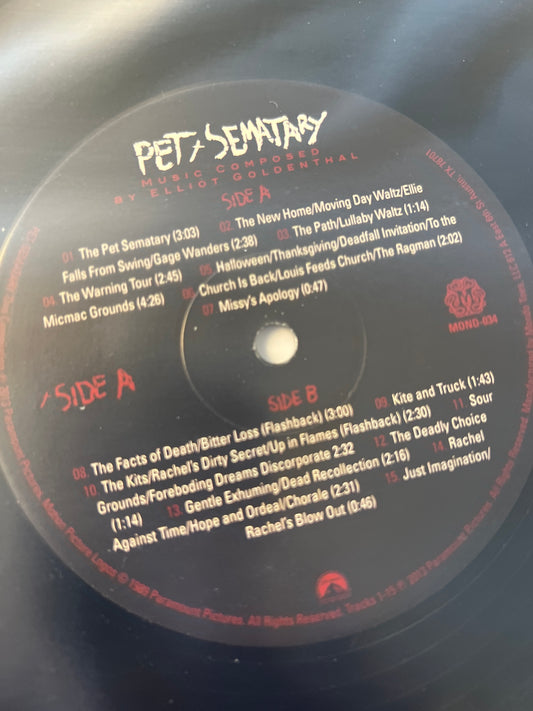 PET SEMATARY - Elliot Goldenthal