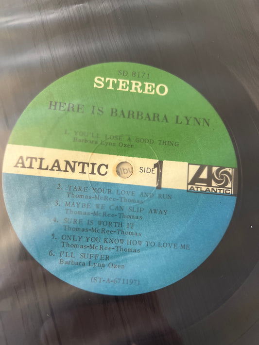 BARBARA LYNN - here is Barbara Lynn
