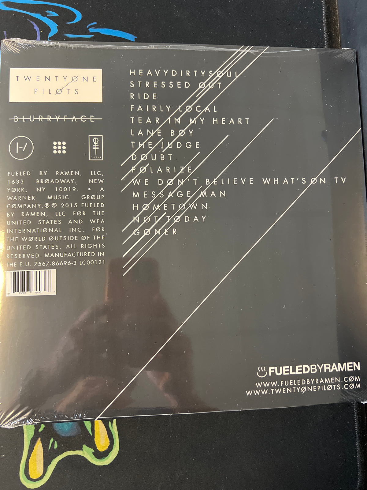 TWENTY ONE PILOTS - blurry face