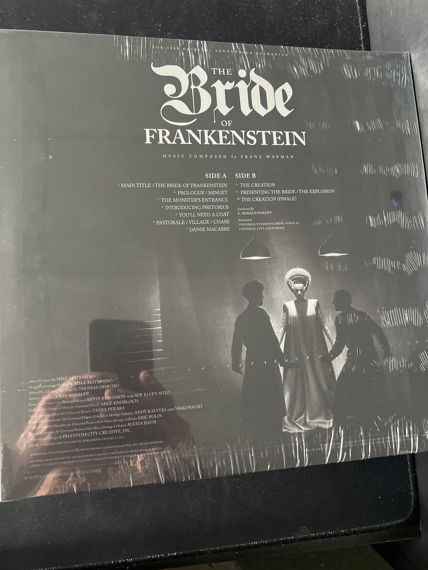 THE BRIDE OF FRANKENSTEIN - Franz Waxman