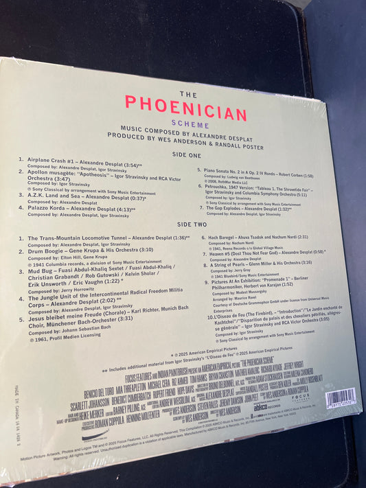 THE PHOENICIAN SCHEME - soundtrack