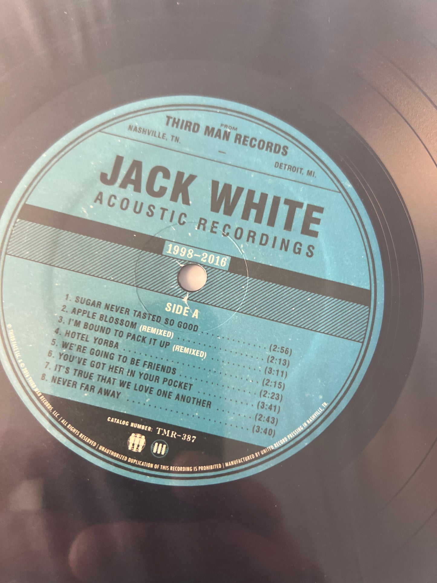 JACK WHITE - acoustic recordings