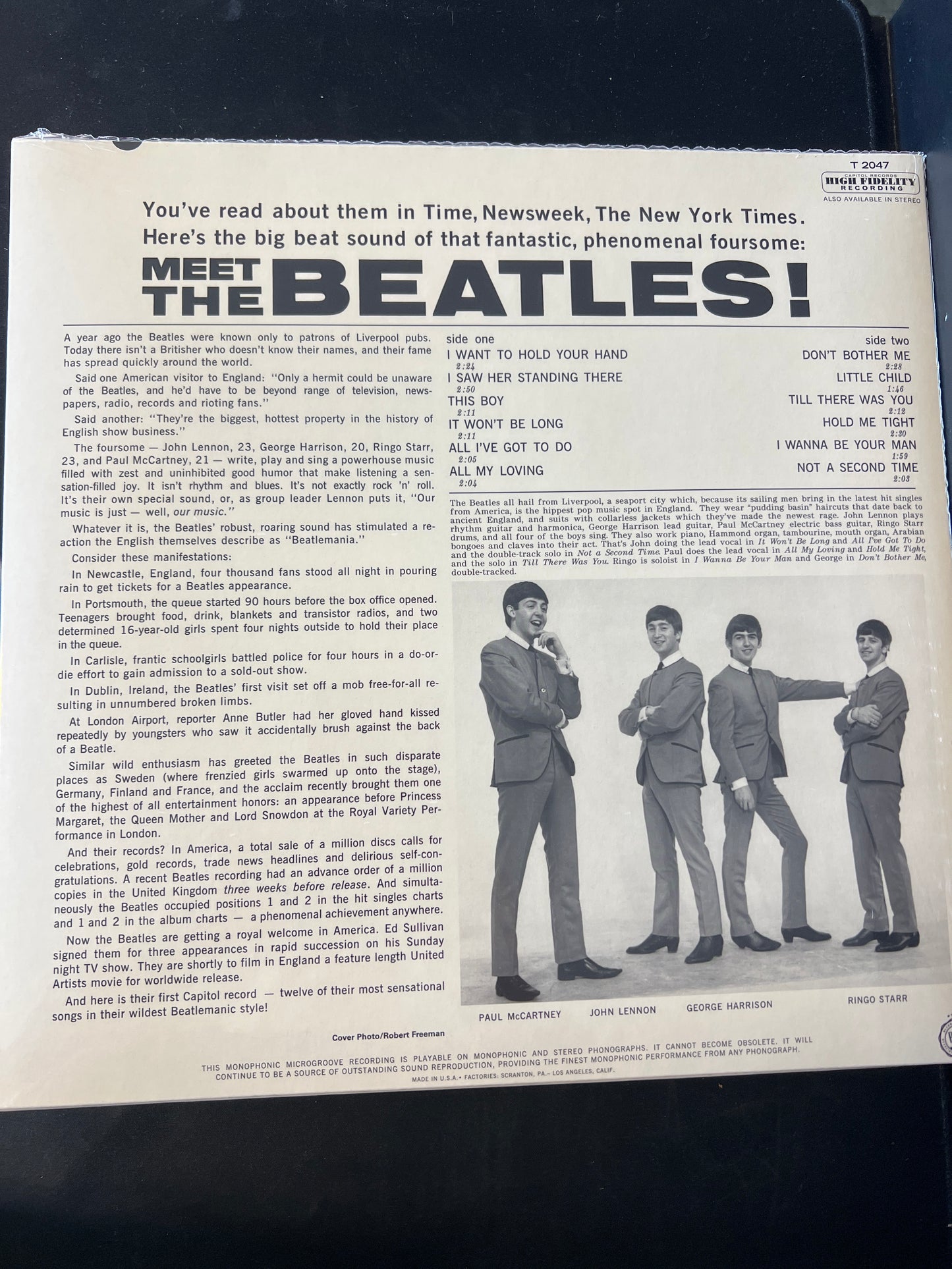 THE BEATLES - meet the Beatles!