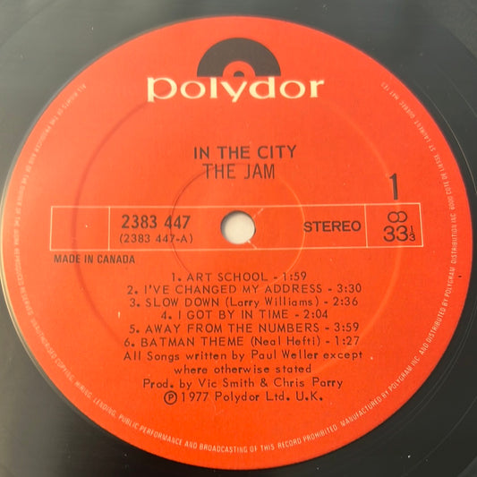 THE JAM - in the city