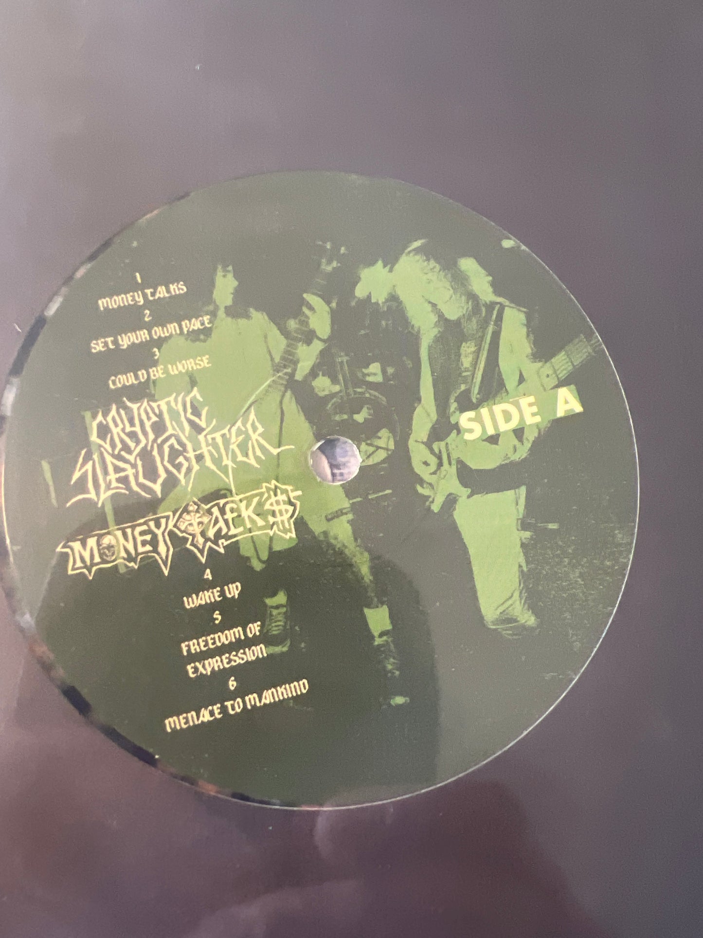 CRYPTIC SLAUGHTER - money talks