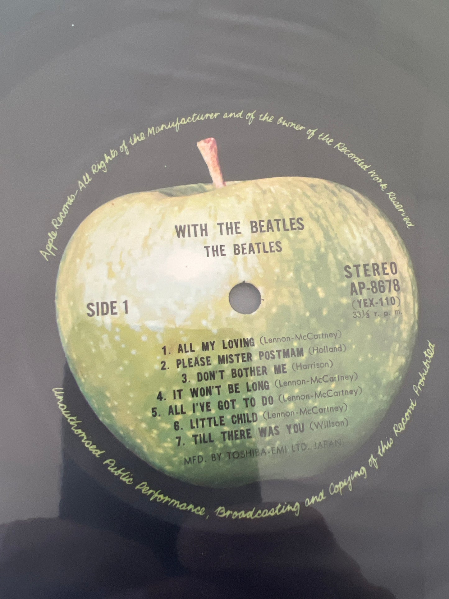 THE BEATLES - with the Beatles