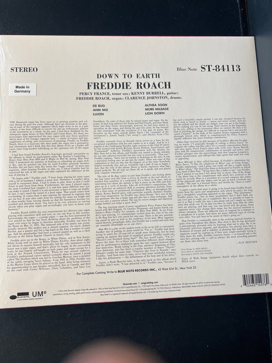 FREDDIE ROACH - down to earth