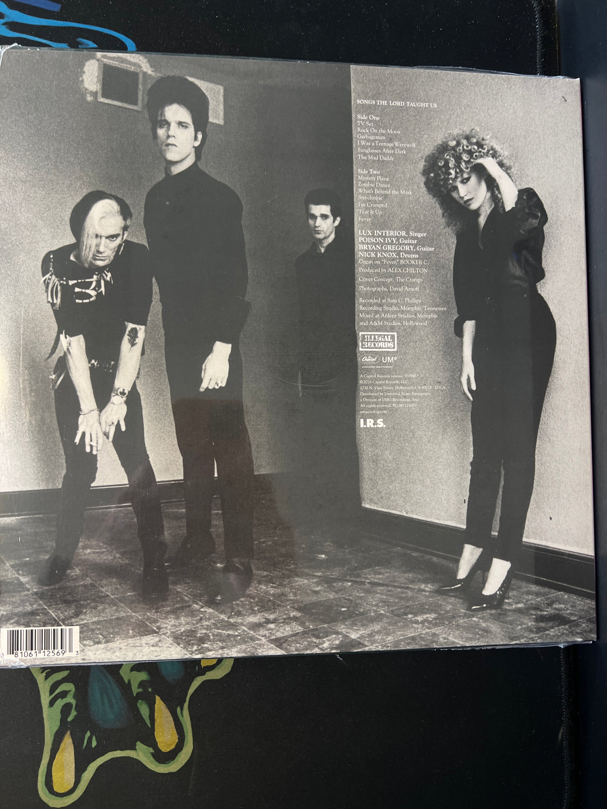 THE CRAMPS - songs the lord taught us (grape vinyl edition)