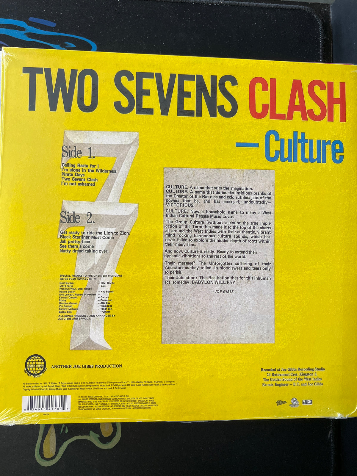 CULTURE - two sevens clash