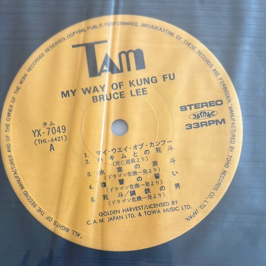 BRUCE LEE - my way of kung fu