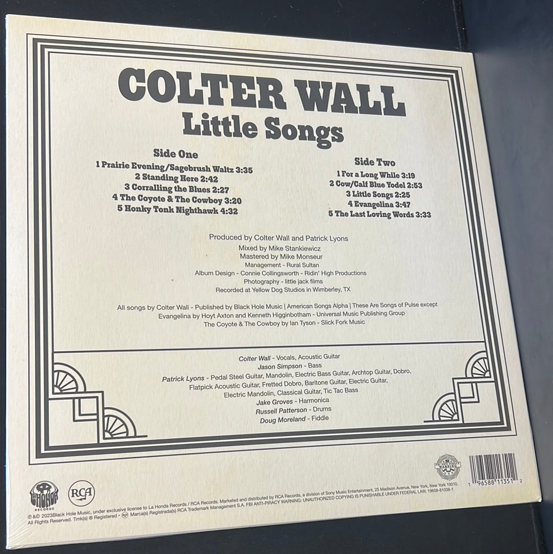 COLTER WALL - little songs