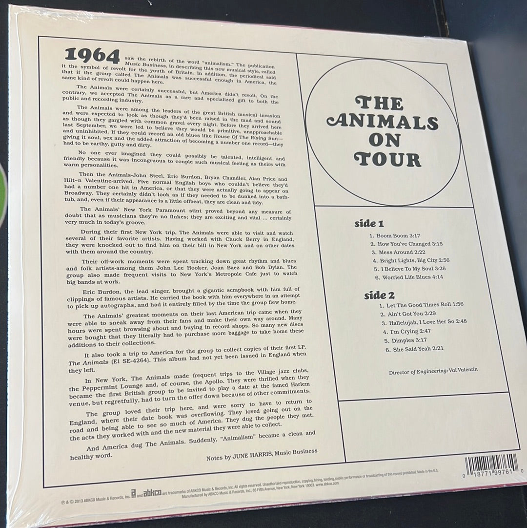 THE ANIMALS - on tour
