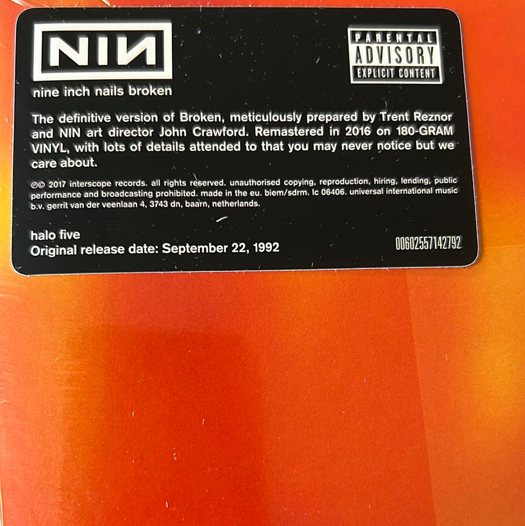 NINE INCH NAILS - broken