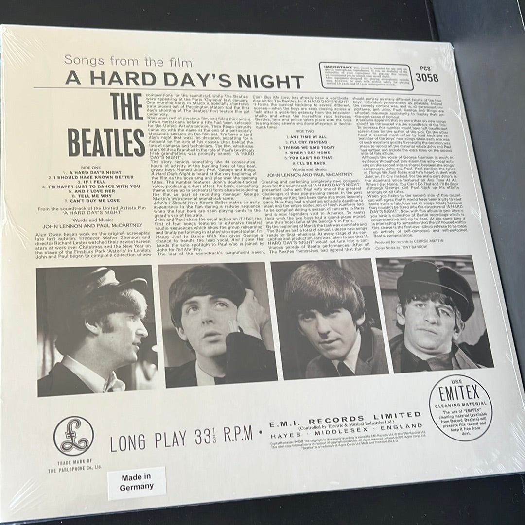 THE BEATLES - a hard day’s night