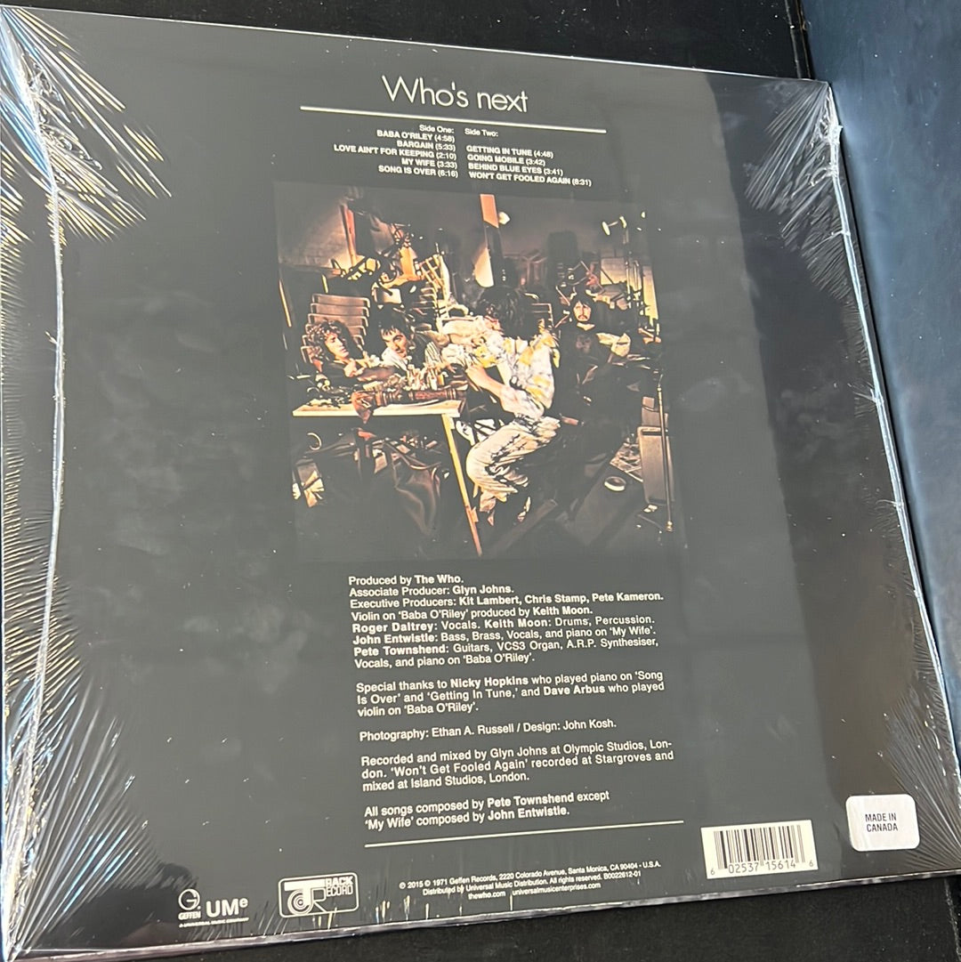 THE WHO - who’s next