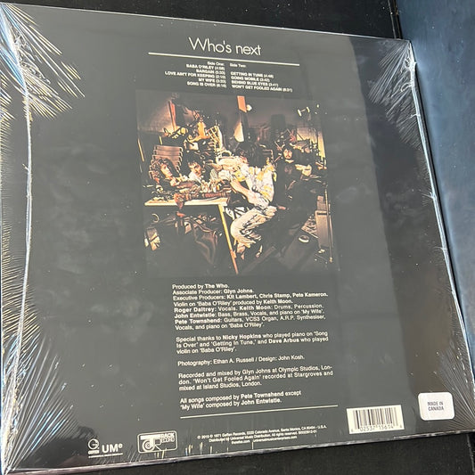 THE WHO - who’s next