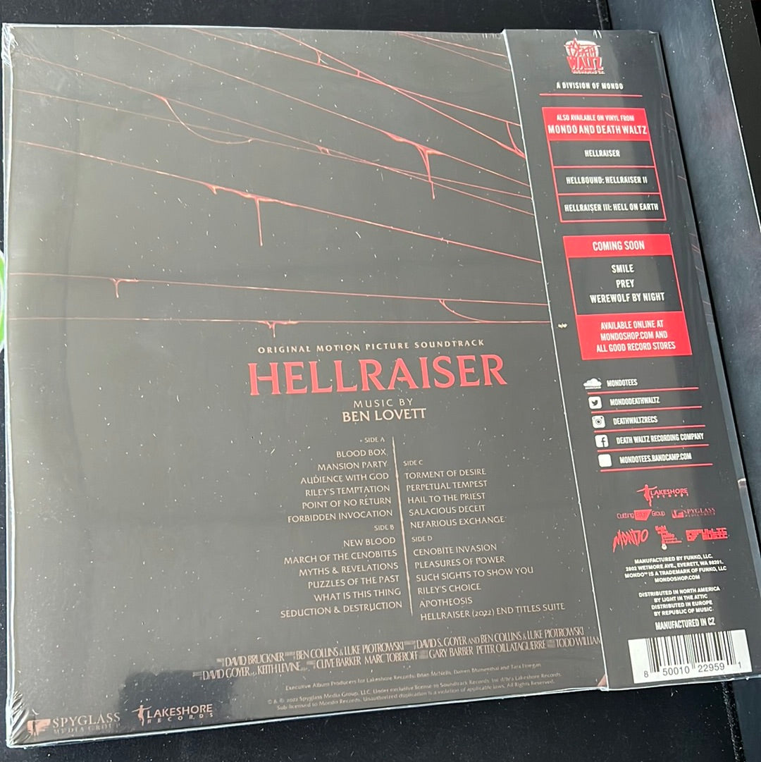 HELLRAISER - Ben Lovett