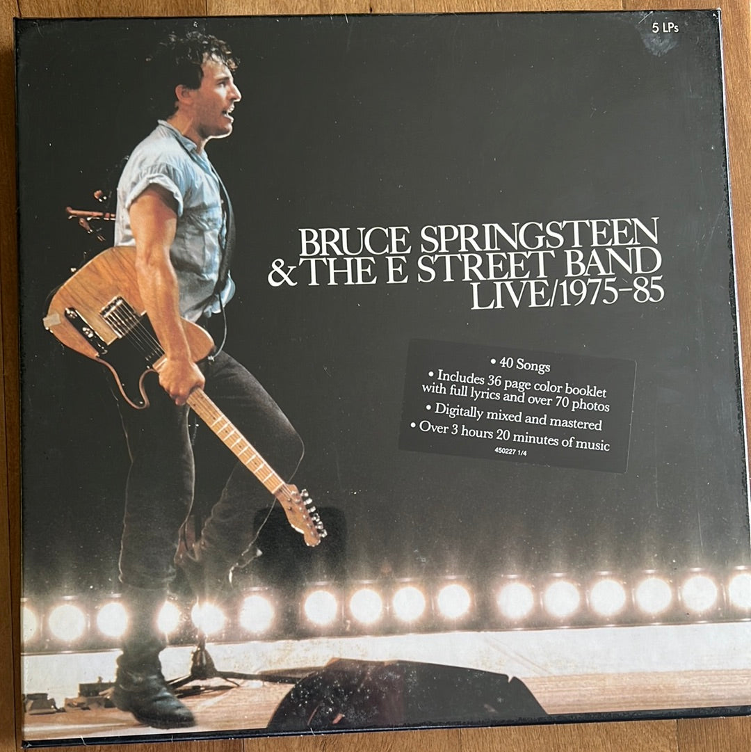 BRUCE SPRINGSTEEN - live/1975-85