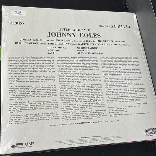 JOHNNY COLES - little Johnny