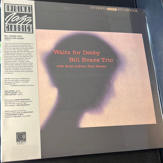 BILL EVANS TRIO - waltz for Debby
