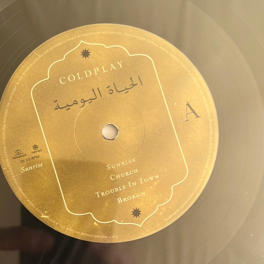 COLDPLAY - everyday life