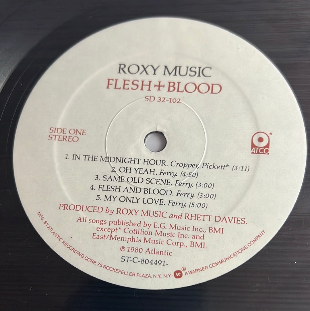 ROXY MUSIC “flesh + bone”