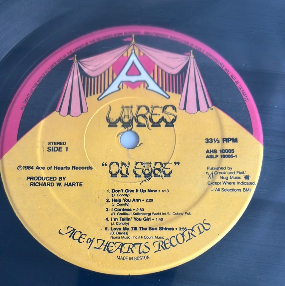 LYRES “on fire”