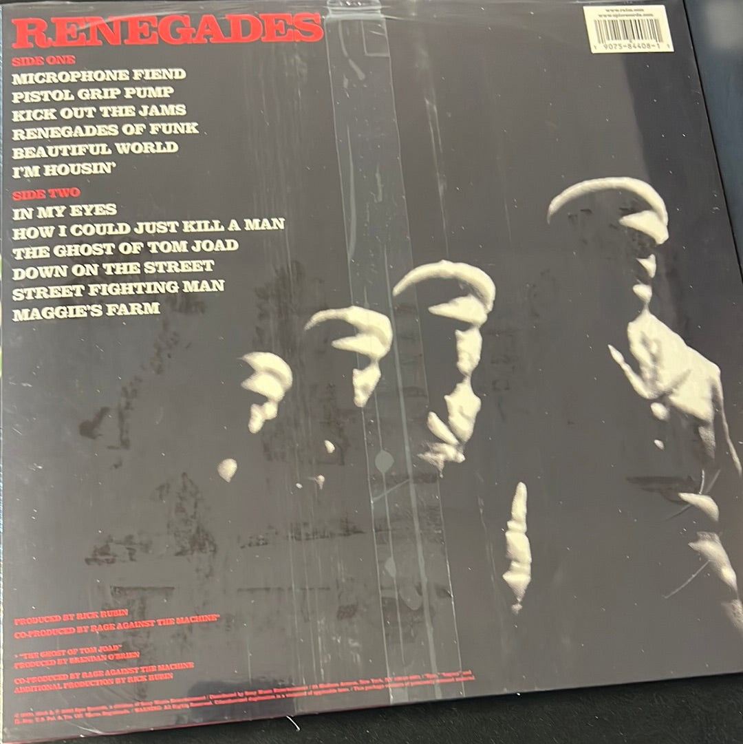 RAGE AGAINST THE MACHINE - renagades