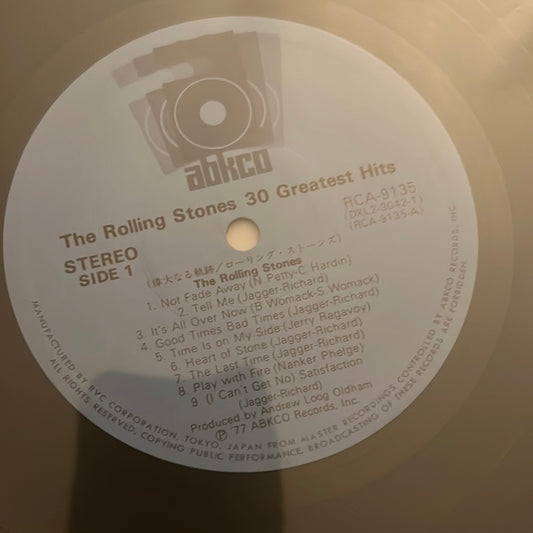THE ROLLING STONES - 30 greatest hits