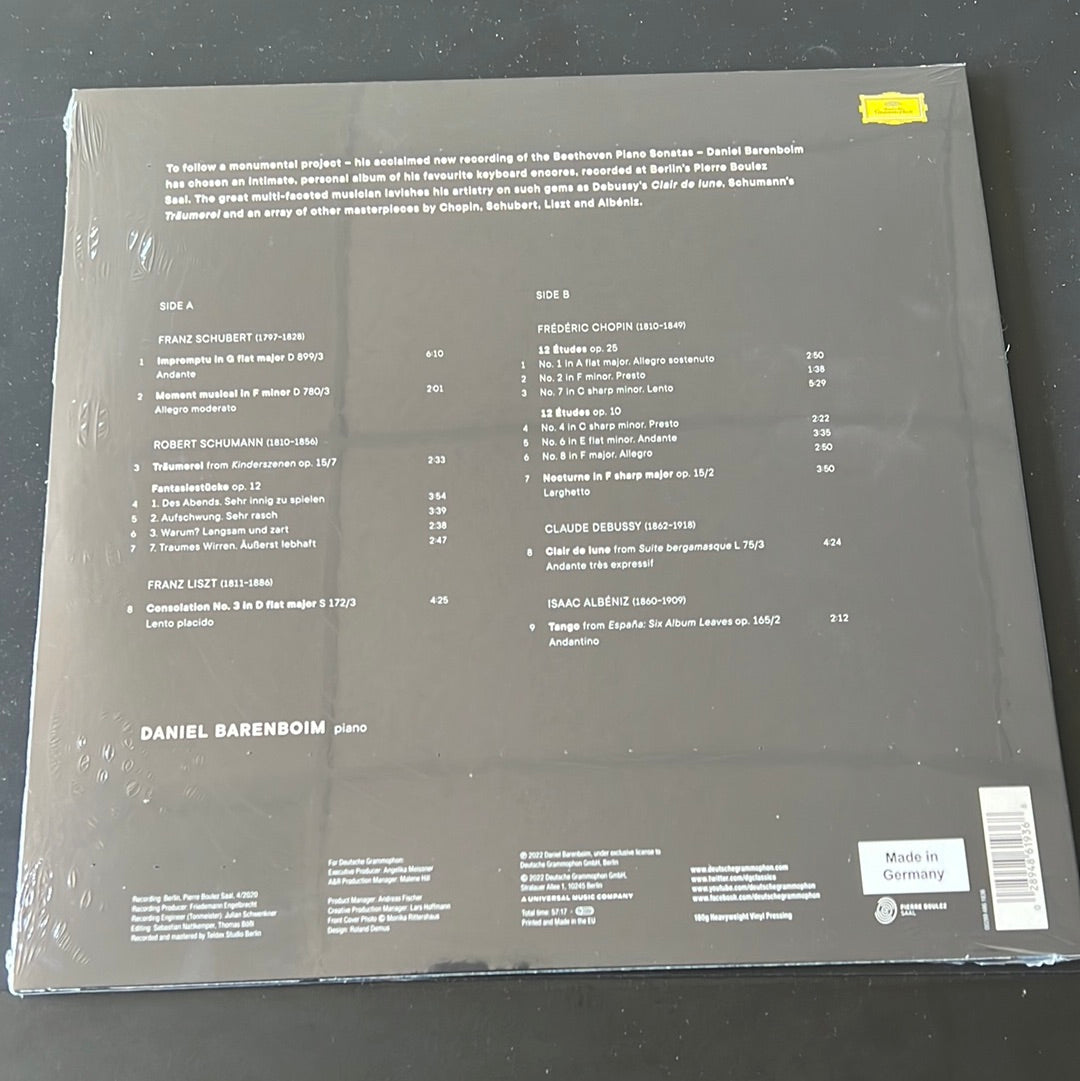 DANIEL BARENBOIM - encores