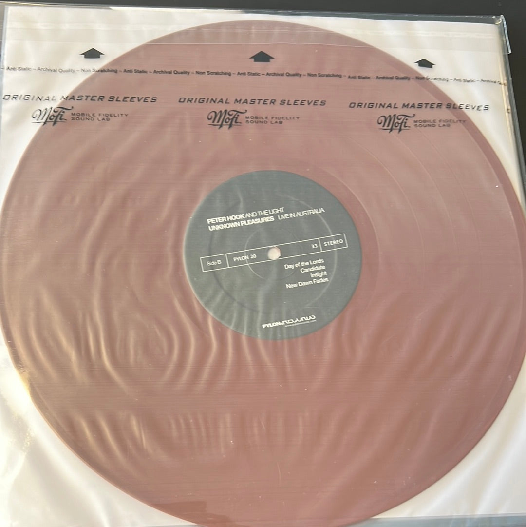 PETER HOOK - unknown pleasures - live in Australia