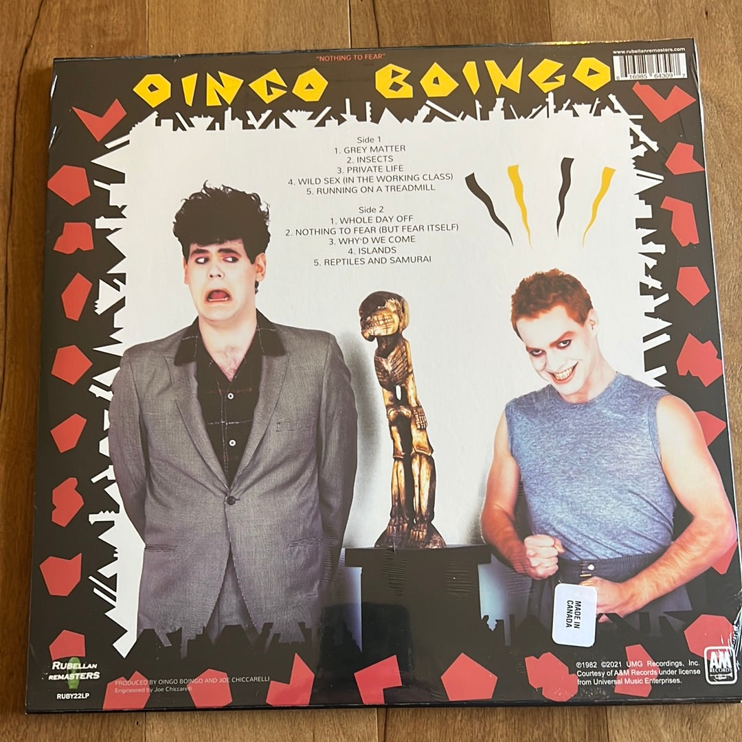 OINGO BOINGO - nothing to fear