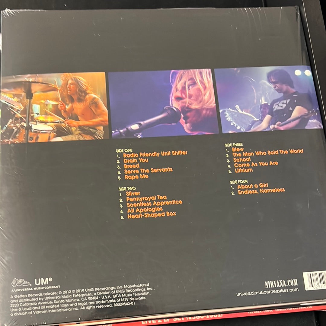 NIRVANA - live and loud