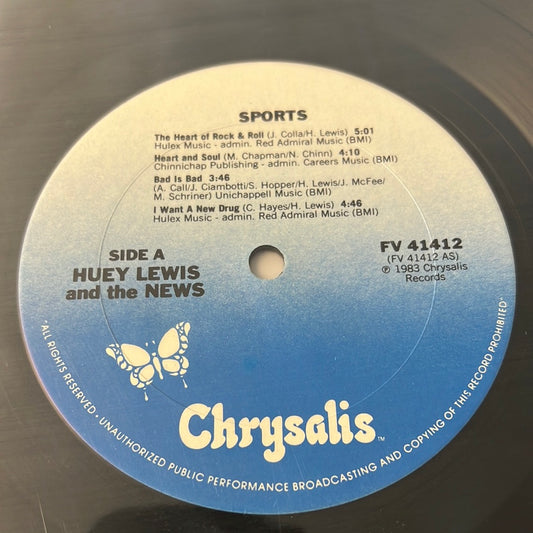 HUEY LEWIS and THE NEWS - sports