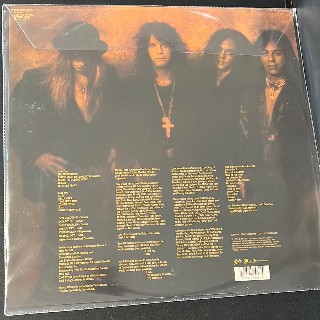 OZZY OSBOURNE - no more tears